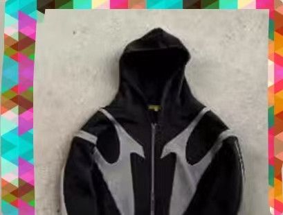 Vintage Streetwear Oversized Printed Zip-Up Jacket Size US M / EU 48-50 / 2 - 3 Thumbnail