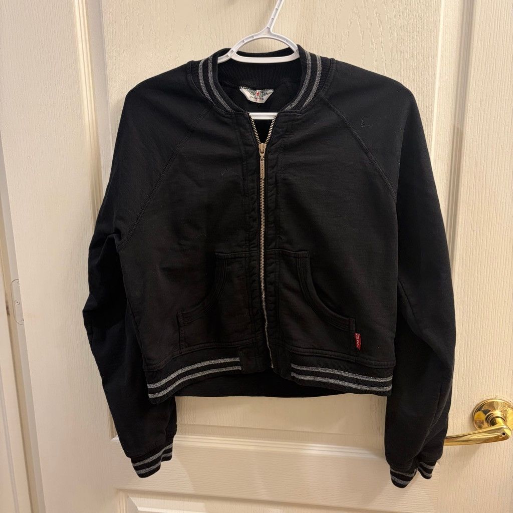 Hard Tail Hard Tail Forever y2k style made in USA bomber jacket size S Size S / US 4 / IT 40 - 1 Thumbnail