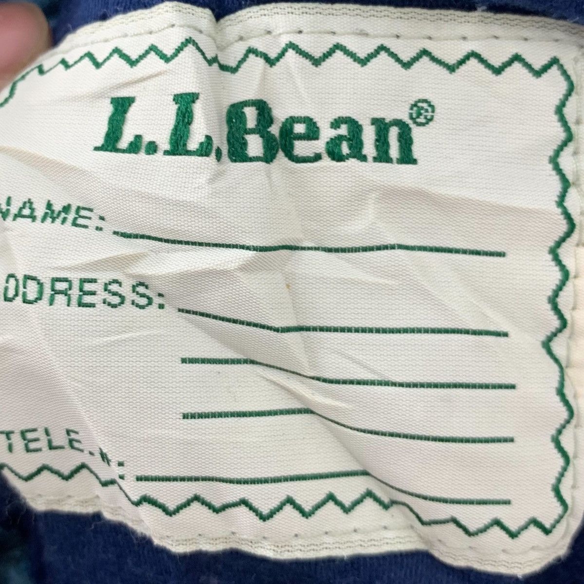 L.L. Bean × Vintage Vintage L.L.BEAN Outdoor Habitat Fullprint Fleece Sweatshirt Size US L / EU 52-54 / 3 - 9 Thumbnail