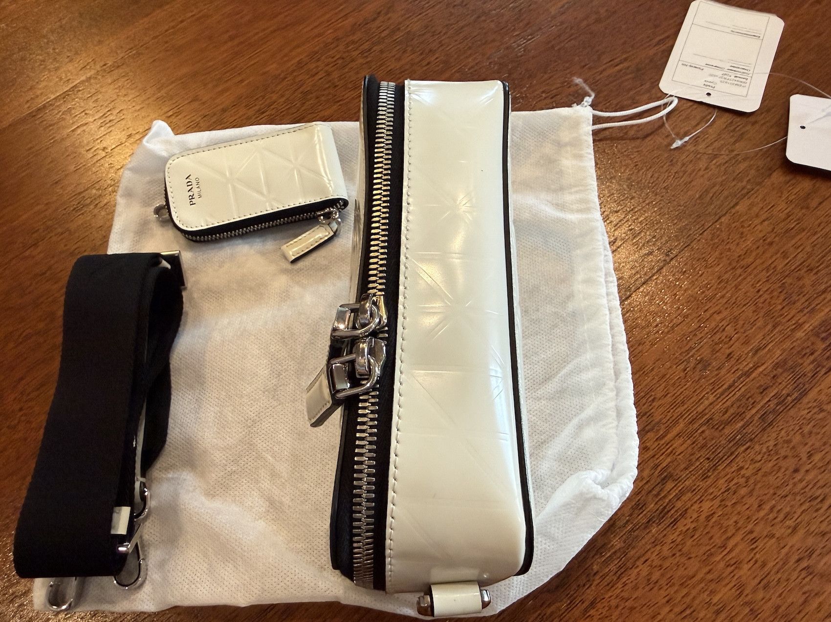 Prada SS'24 Brique Bag Diamond Cut Size ONE SIZE - 4 Thumbnail