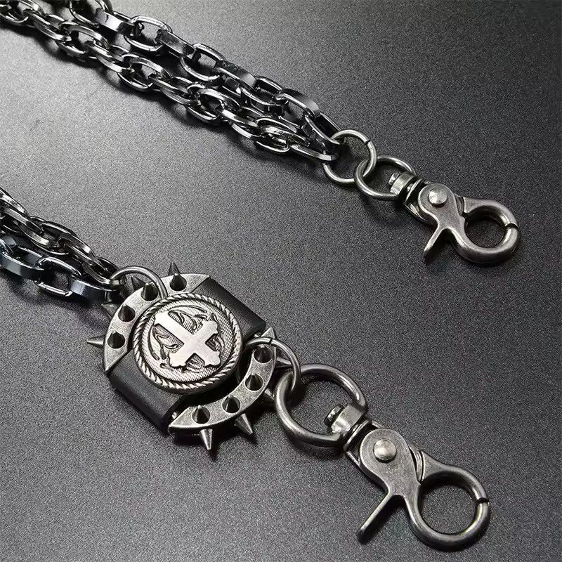 Jewelry Retro Cool Metal Belts Size ONE SIZE - 4 Thumbnail