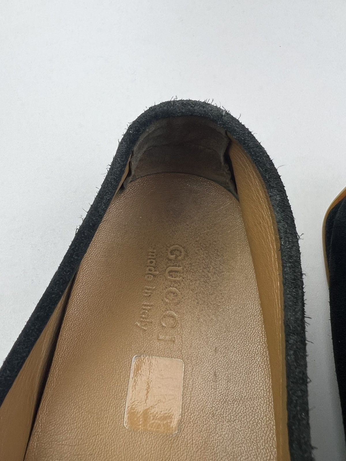 Gucci GUCCI Suede Driving Moccasins GG Logo Size US 12 / EU 45 - 16 Thumbnail