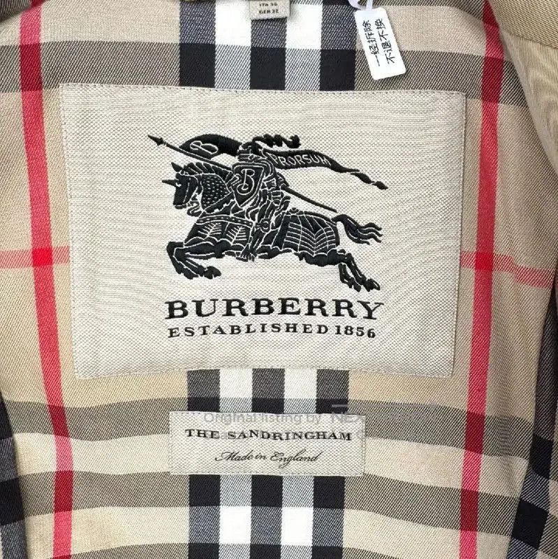 Burberry Burberry Women's Brown Cotton Trench Coat. Size S / US 4 / IT 40 - 5 Thumbnail