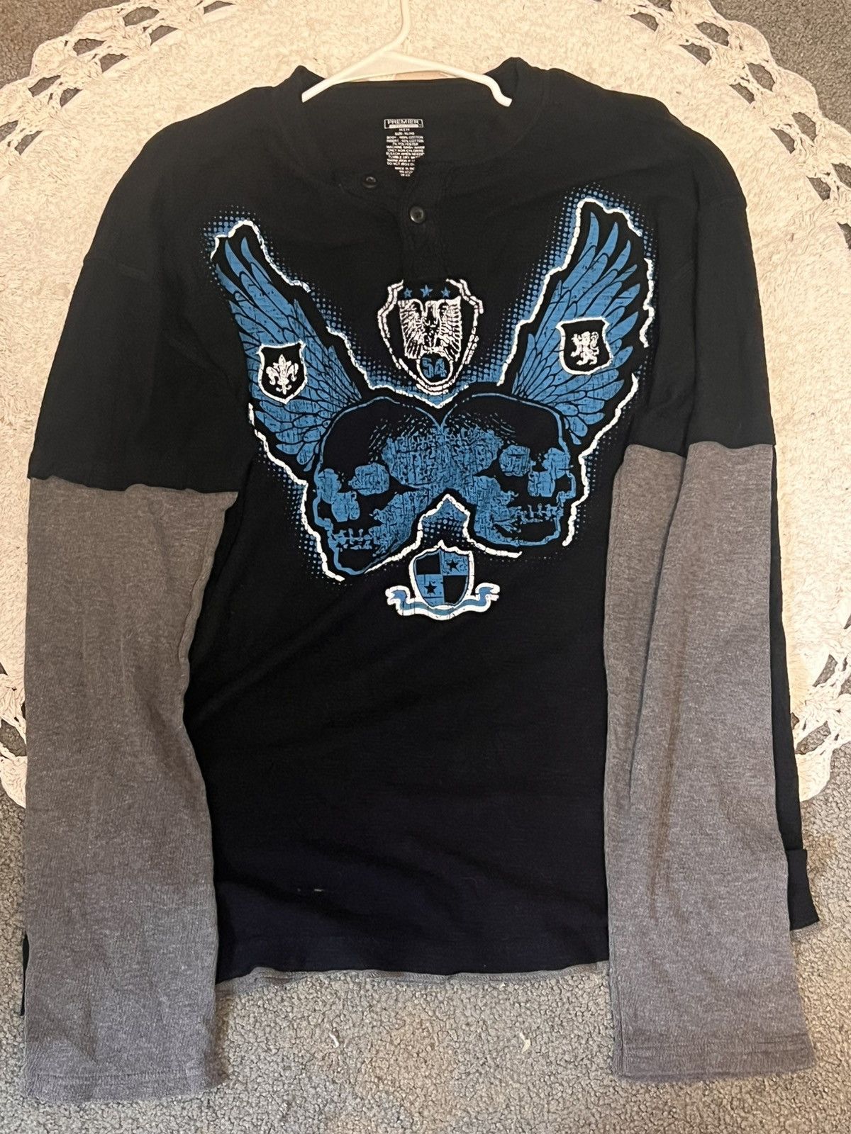 Other Premier International affliction type shirt Size US XL / EU 56 / 4 - 1 Thumbnail