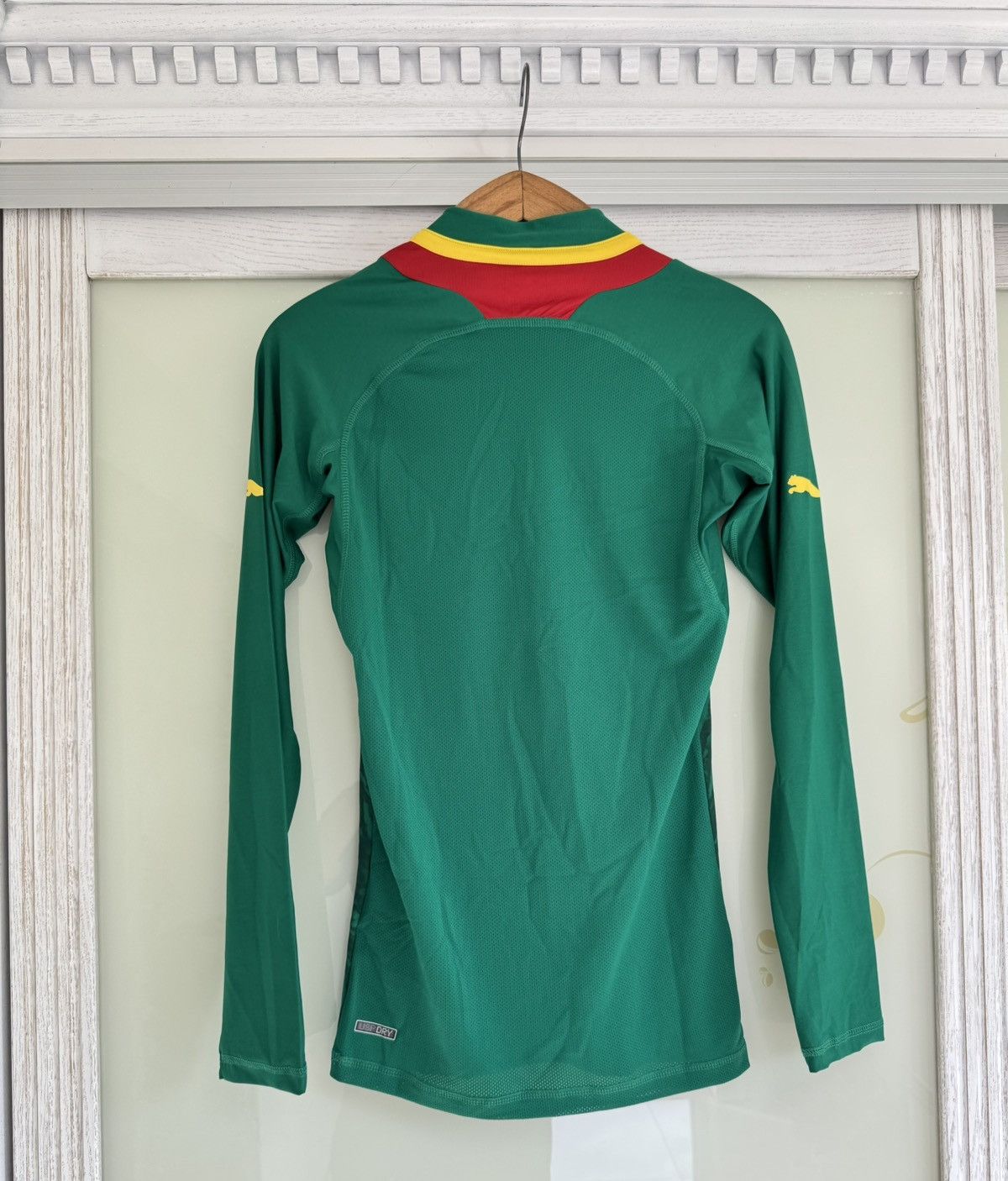 Puma Cameroon 2012-2013 Home Soccer Player Issue Jersey Kit Shirt Size US M / EU 48-50 / 2 - 2 Thumbnail