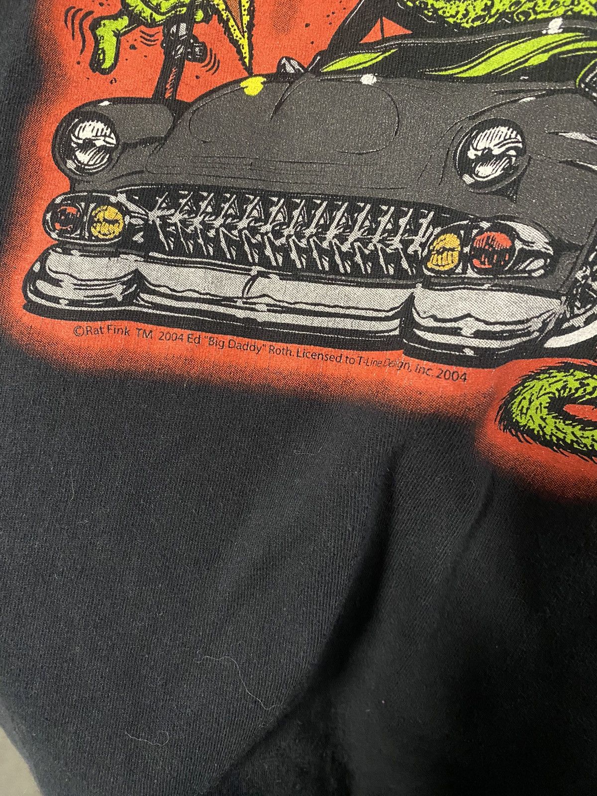 Vintage 2004 Ed Roth Rat Fink “Torch It” Shirt Size US L / EU 52-54 / 3 - 2 Thumbnail