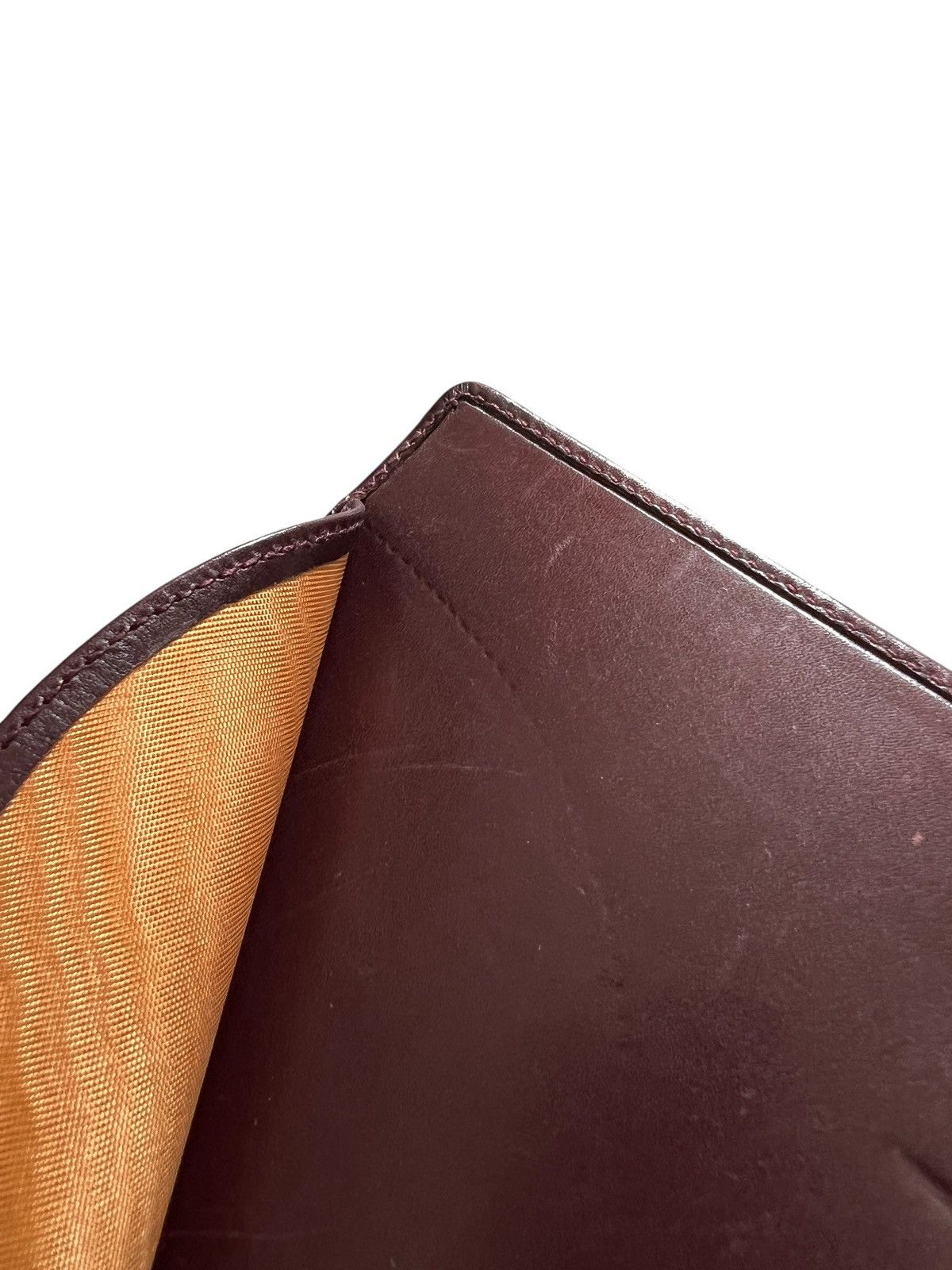 Gucci Vintage Gucci Leather Notebook Cover Size ONE SIZE - 14 Thumbnail