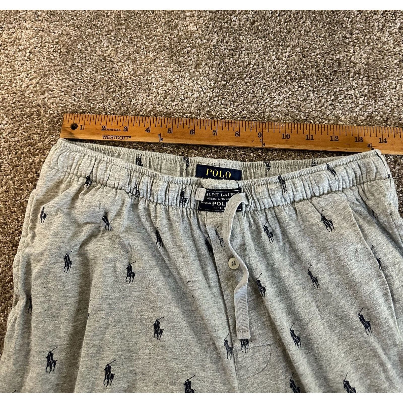 Polo Ralph Lauren Polo Ralph Lauren Men's All-Over Pony Print Pajama M Size ONE SIZE - 4 Thumbnail