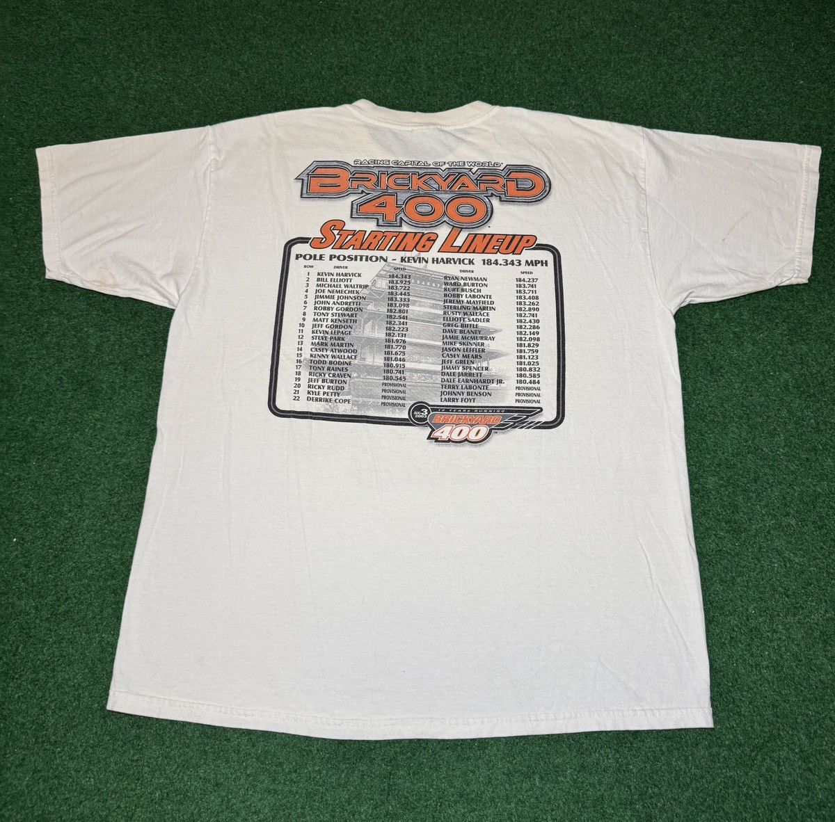 NASCAR Vintage Y2K Nascar Brickyard 400 2003 Racing XL T Shirt Size US XL / EU 56 / 4 - 4 Thumbnail