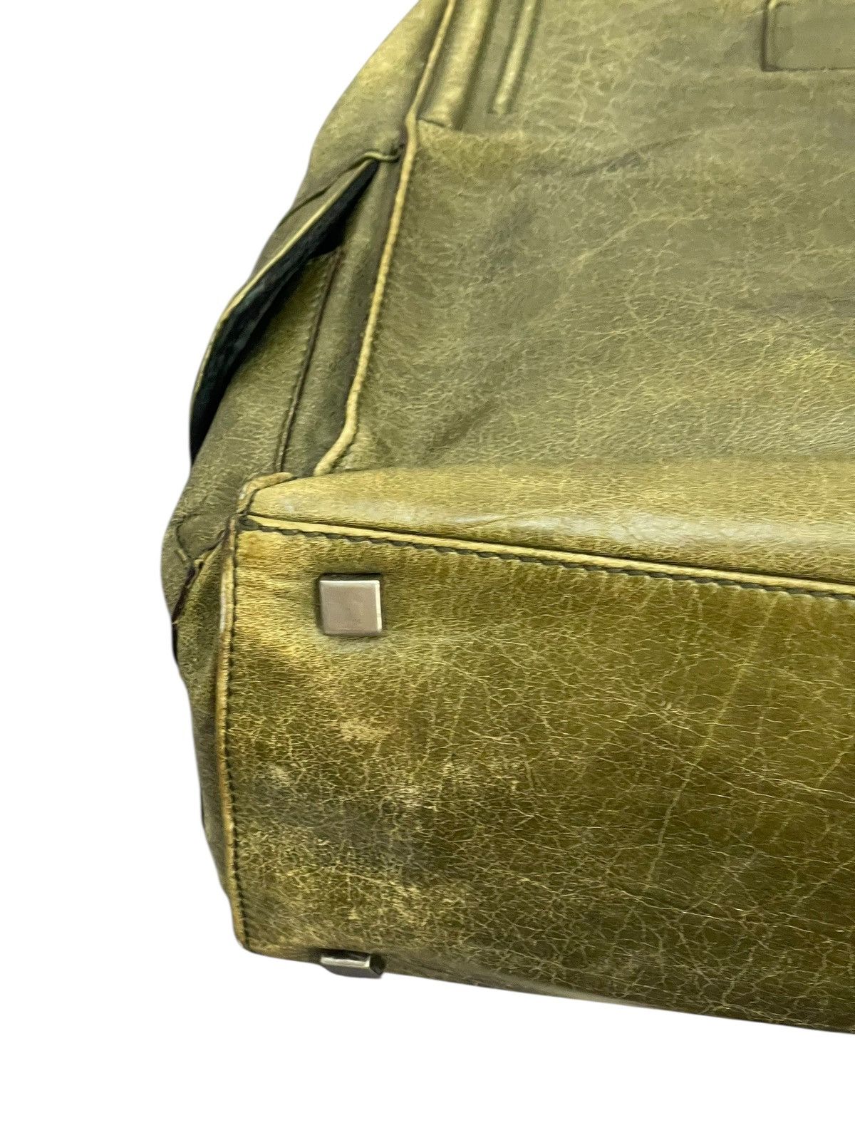 Zanellato Full Leather Patina Zanellato Italy Tote Shoulder Bag 2🟩2 Size ONE SIZE - 16 Thumbnail