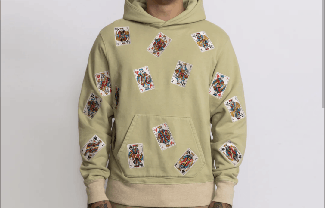 Samuel Zelig Samuel Zelig "Deck Of Cards" Hoodie Size US S / EU 44-46 / 1 - 1 Thumbnail