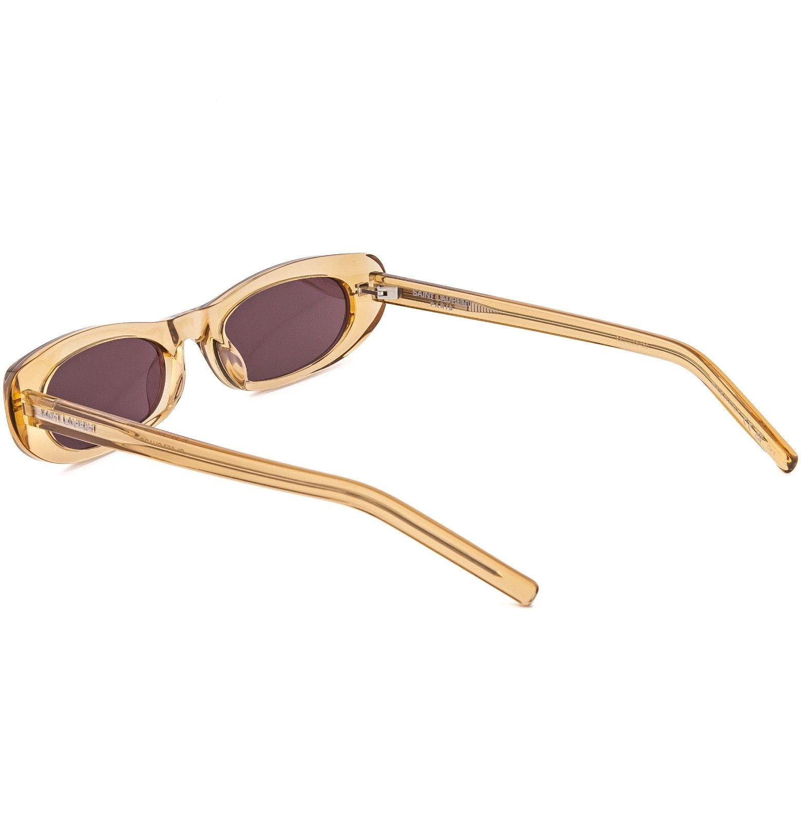 Yves Saint Laurent SAINT LAURENT SHADE SL 557 SL557 Yellow Violet Narrow 007 Size ONE SIZE - 3 Thumbnail