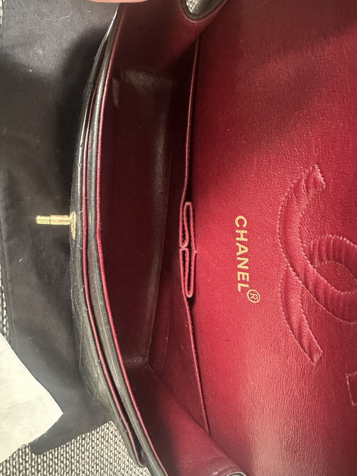 Chanel Vintage Classic Double flap medium Size ONE SIZE - 11 Thumbnail