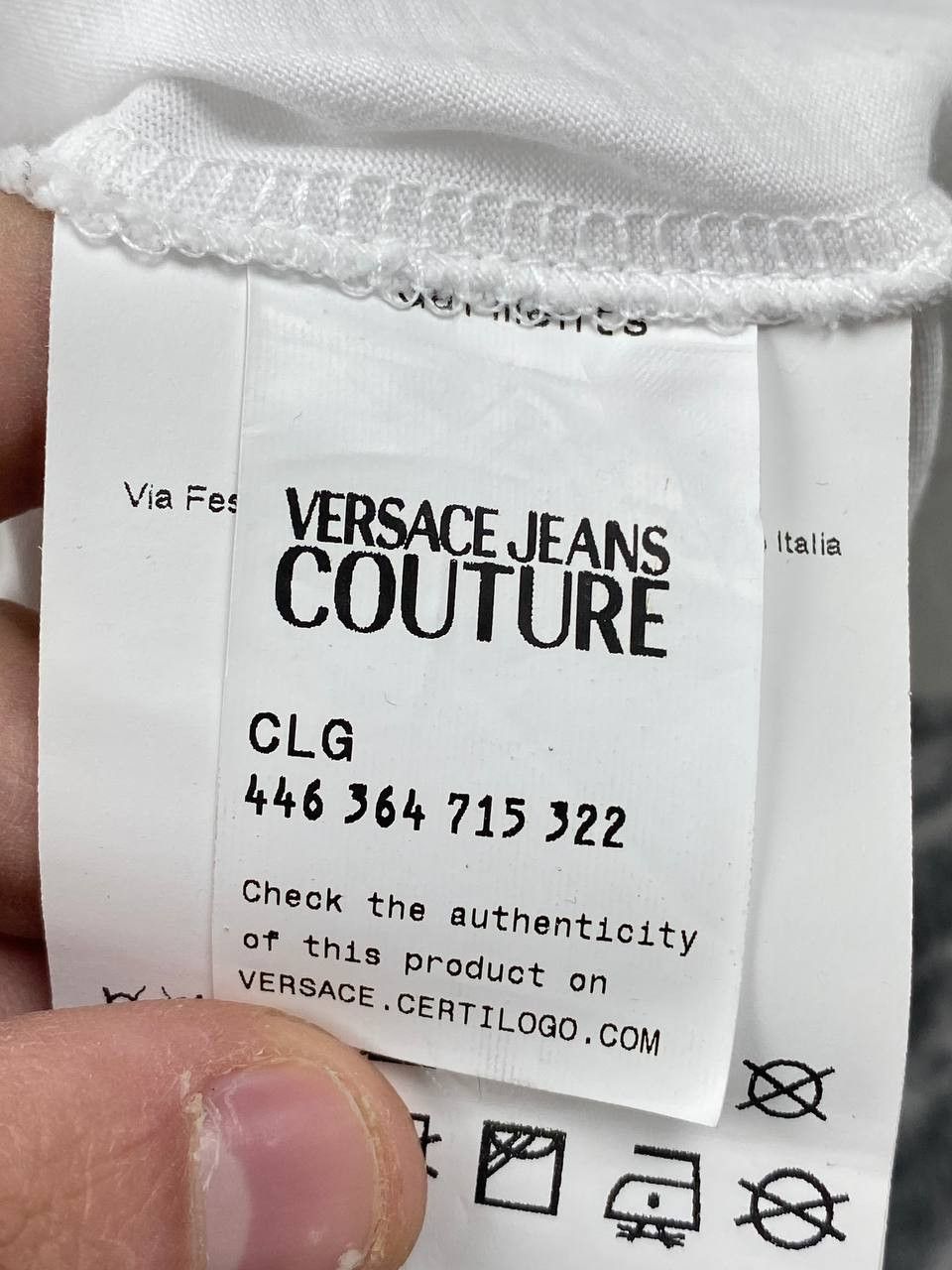 Versace Versace Jeans Couture T-Shirt Men Size XL Size US XL / EU 56 / 4 - 9 Thumbnail