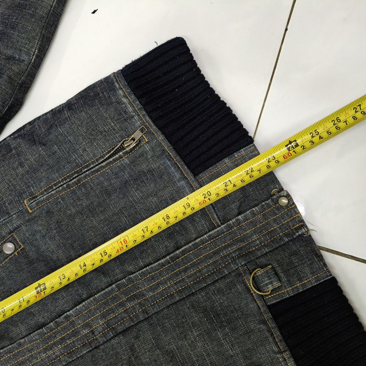 Japanese Brand Japanese Audrey and John Wad Heavy Denim Twill Jacket Hooded Size US M / EU 48-50 / 2 - 24 Thumbnail