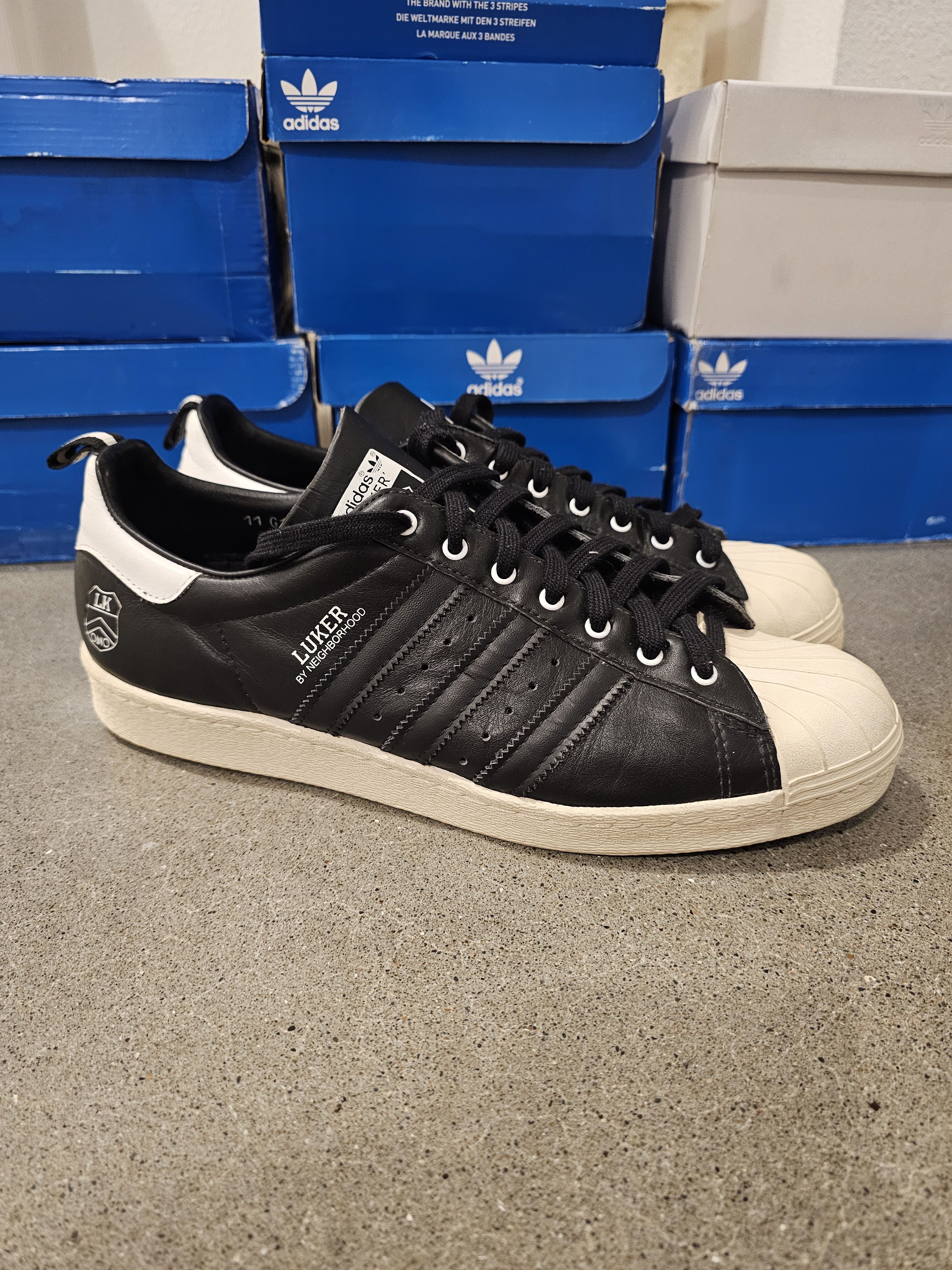 adidas gazelle silver green womens adidas ID8650 Neighborhood X Superstar N 2005 Mens Lifestyle Shoe