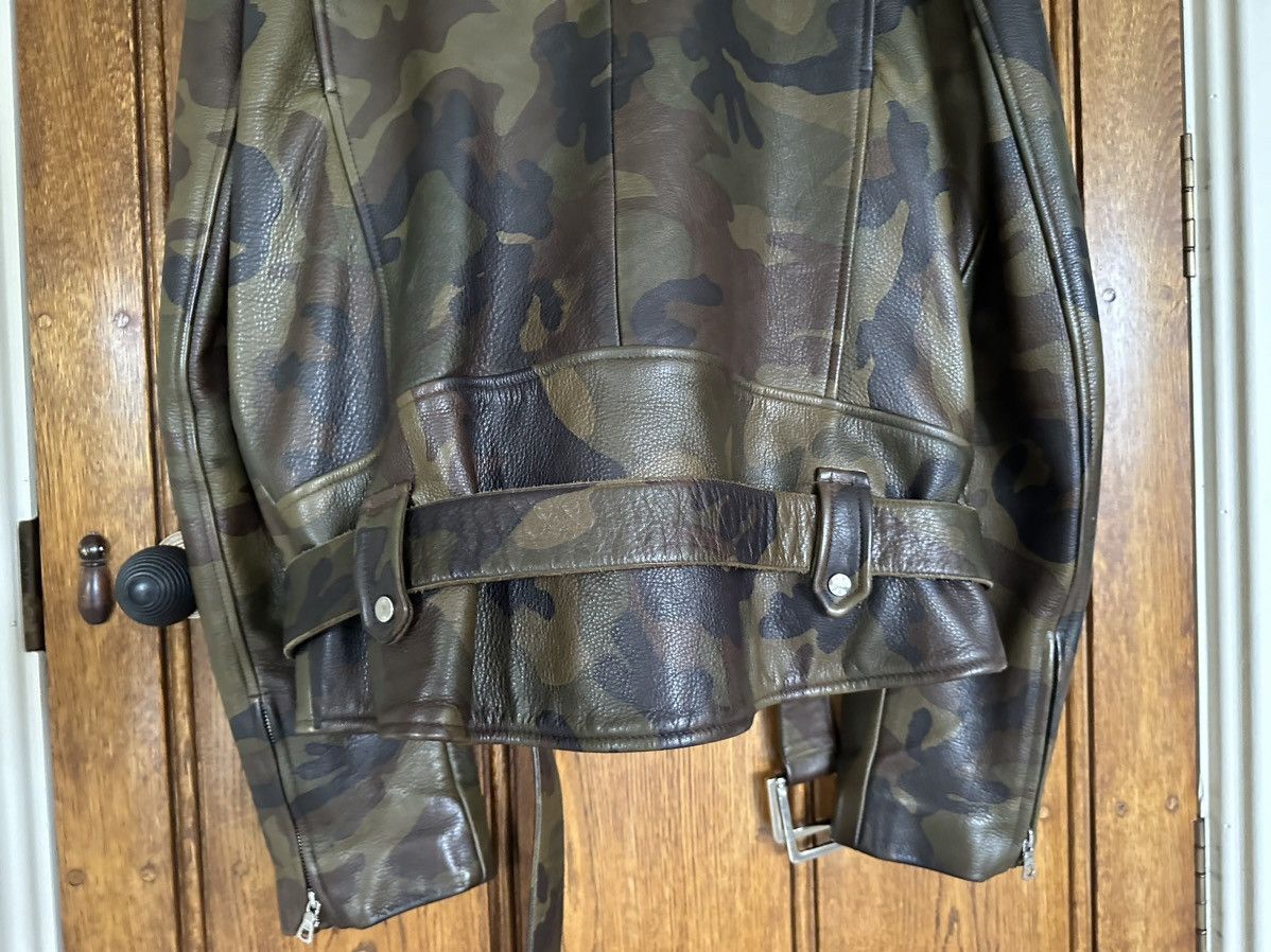 Pyer Moss The grail Pyer Moss camouflage camo biker leather jacket XL Size US XL / EU 56 / 4 - 21 Thumbnail