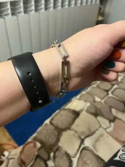 VIBE Layered Stainless Steel Cuba Chain Bracelet Size ONE SIZE - 6 Thumbnail