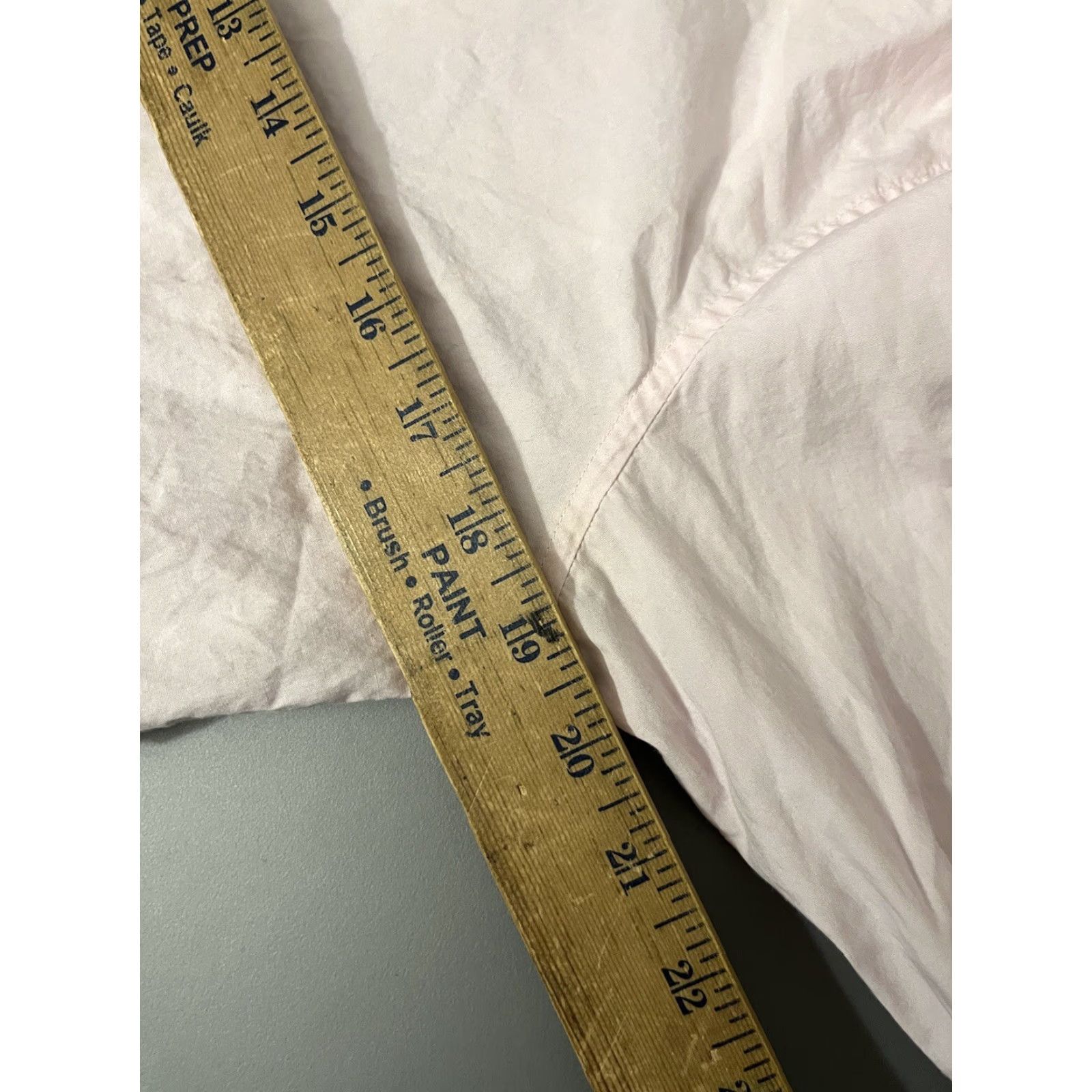 DKNY DKNY Dress Shirt Mens Medium Slim Fit Pink 100% Cotton Button Long Sleeve Classic Collared Straight 15" Neck Regular Size M Dress Shirt Mens Size 40R - 5 Thumbnail