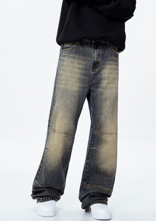 Japanese Brand × Jean American retro distressed straight casual fashion jeans Size US 32 / EU 48 - 3 Thumbnail