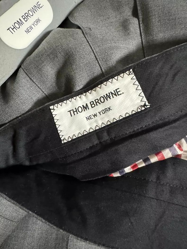 Thom Browne Thom Browne Gray suit jacket Size 36S - 4 Thumbnail