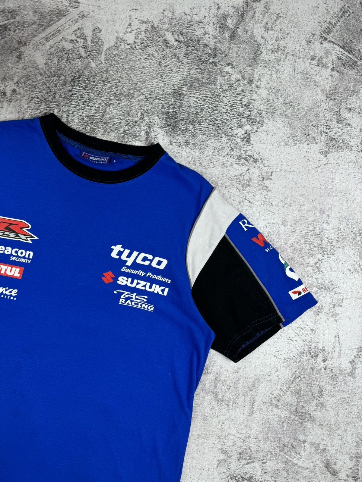 Other Suzuki Collection Tyco Motul LeoVince Blue T Shirt Size US L / EU 52-54 / 3 - 6 Thumbnail