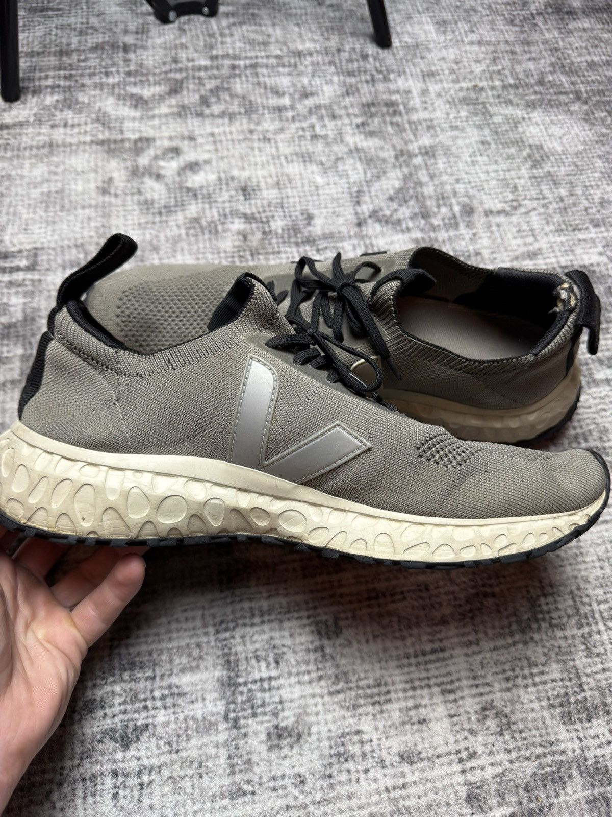 Rick Owens × Veja Rick Owens x Veja Mesh Runner Size US 12 / EU 45 - 2 Thumbnail
