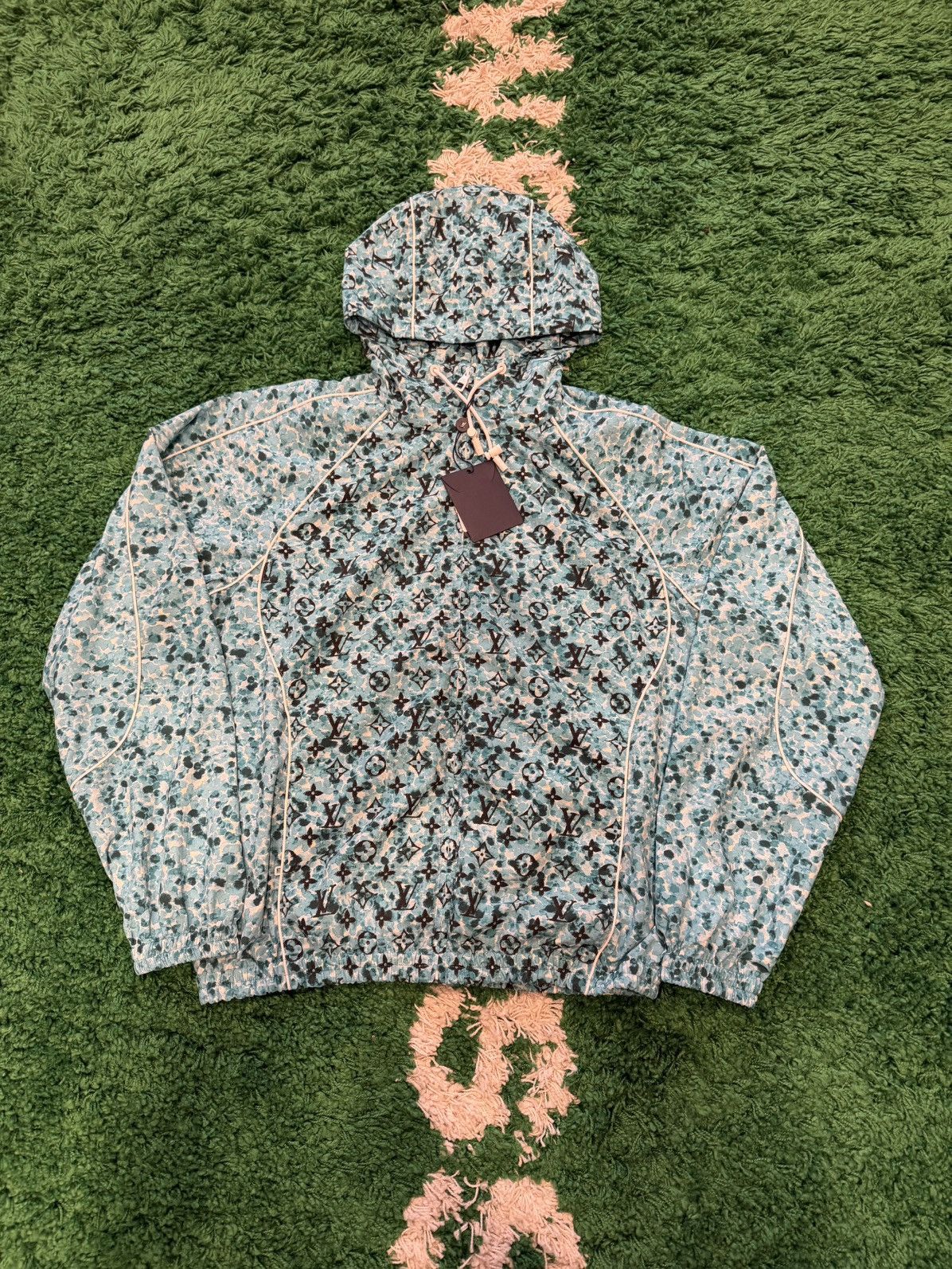 Louis Vuitton Louis Vuitton Blue Monogram Jacket size 48 Size US M / EU 48-50 / 2 - 1 Thumbnail