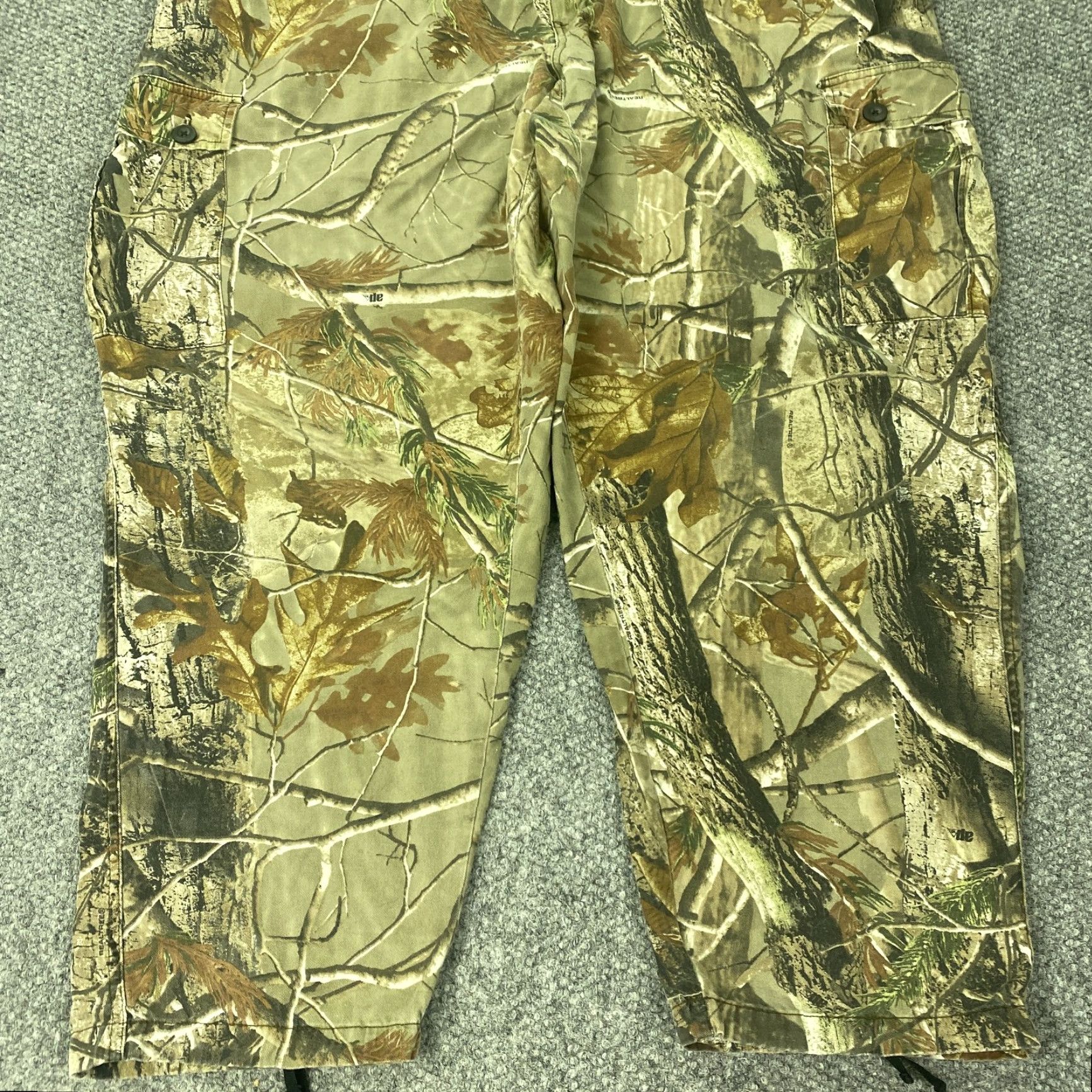 Realtree RedHead Pants Mens 3XL Camouflage Realtree Camo Cargo Hunting Fall Foliage Brown Size US 39 - 3 Thumbnail