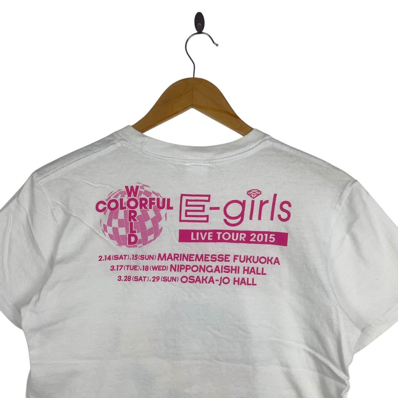 Other E-GIRLS COLORFUL WORLD LIVE TOUR 2015 Tee Shirt Japan Idol Size S / US 4 / IT 40 - 8 Thumbnail