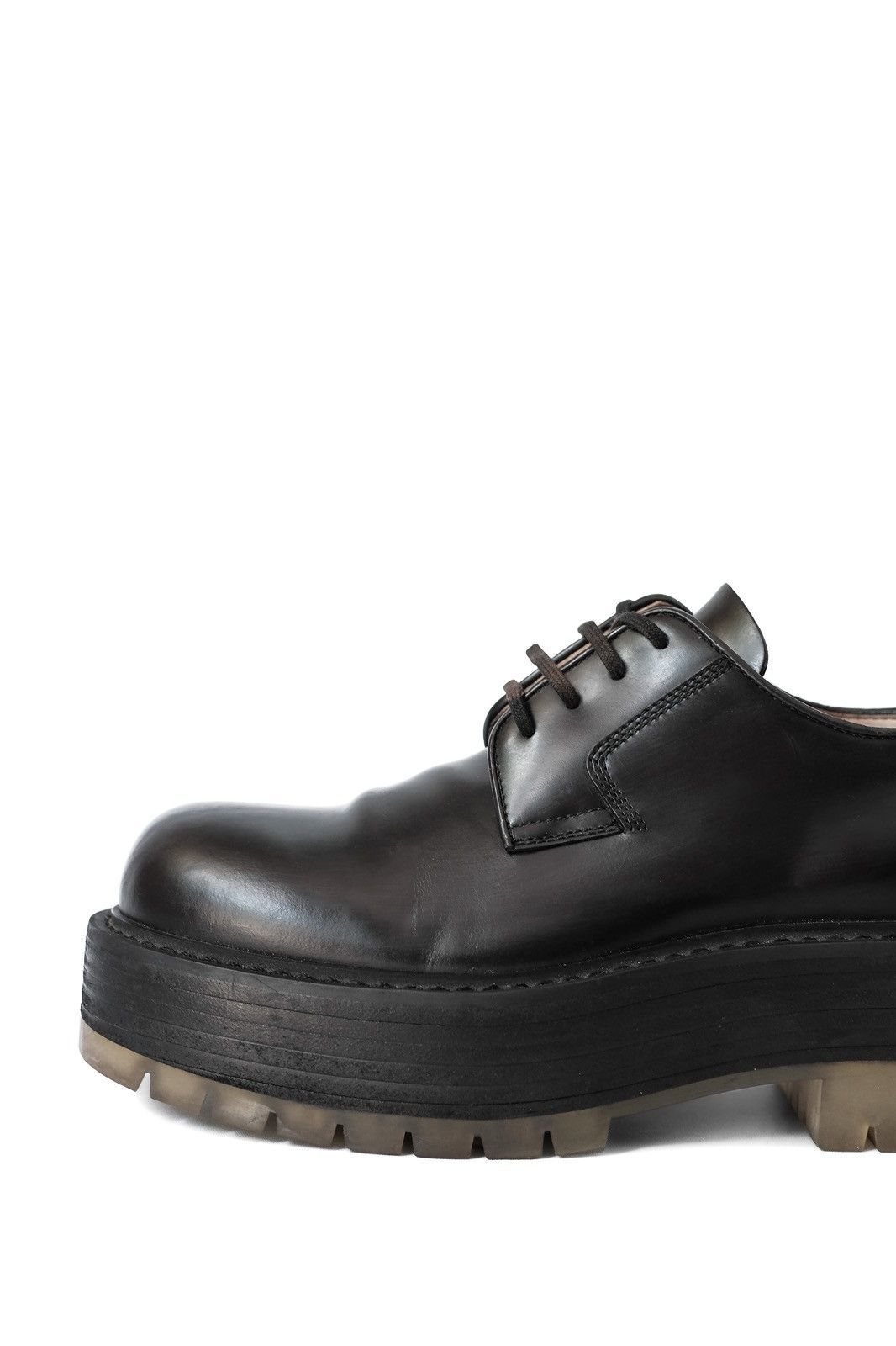Bottega Veneta Bottega Veneta the Stilt chunky - sole leather derby Size US 8.5 / EU 41-42 - 3 Thumbnail