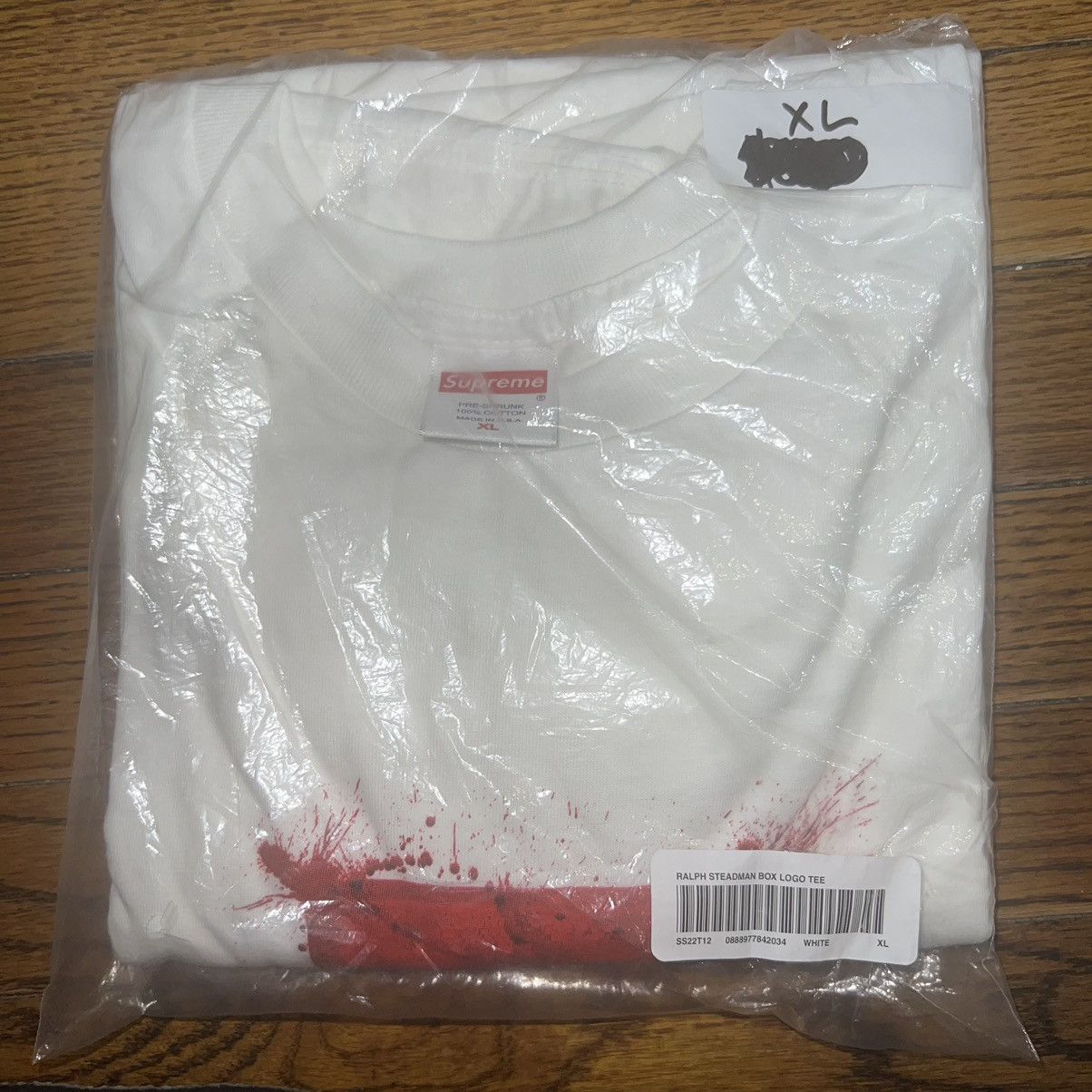 Supreme Supreme Ralph Steadman Box logo White Size: XL Size US XL / EU 56 / 4 - 3 Thumbnail