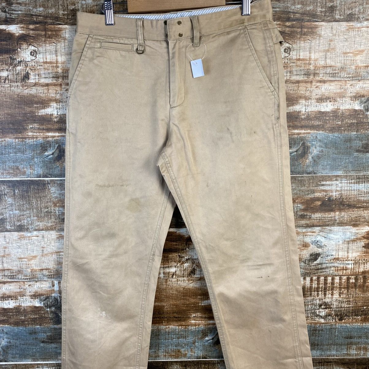 Japanese Brand DL Grand Global Beige Casual Pants #C986 Size US 30 / EU 46 - 5 Thumbnail