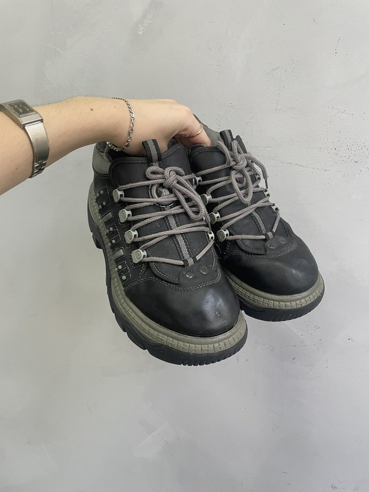 New Rock Platform boots hype leather shoes classic avant garde Size US 10 / EU 43 - 2 Thumbnail