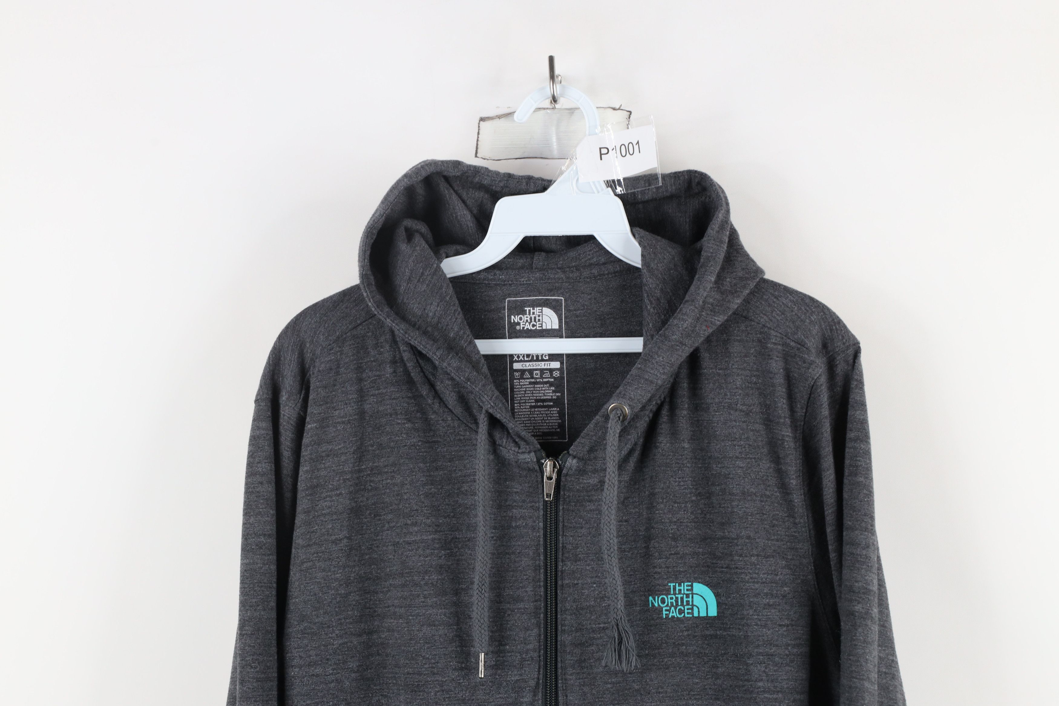 The North Face × Vintage The North Face Trails & Tribulations Jersey Knit Hoodie Size XXL / US 16-18 / IT 52-54 - 2 Thumbnail