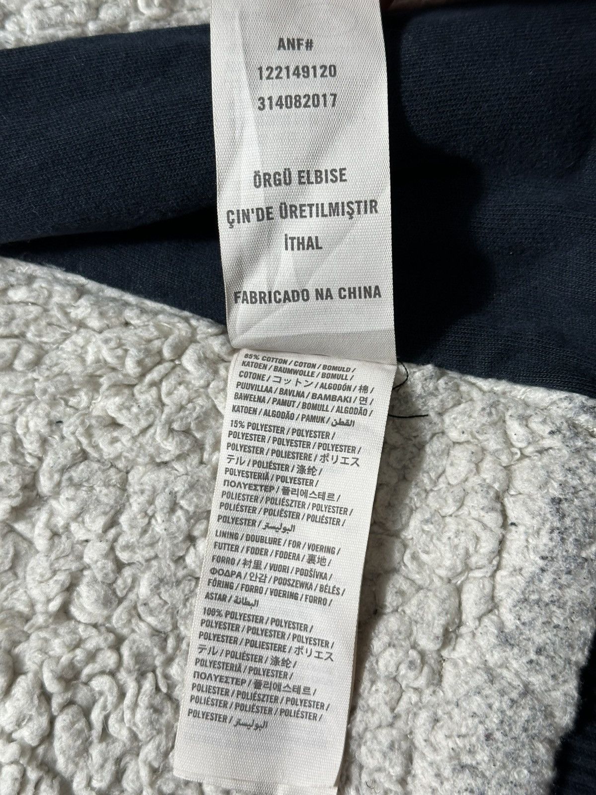 Abercrombie & Fitch Abercrombie & Fitch full-zip hoodie Size US L / EU 52-54 / 3 - 10 Thumbnail