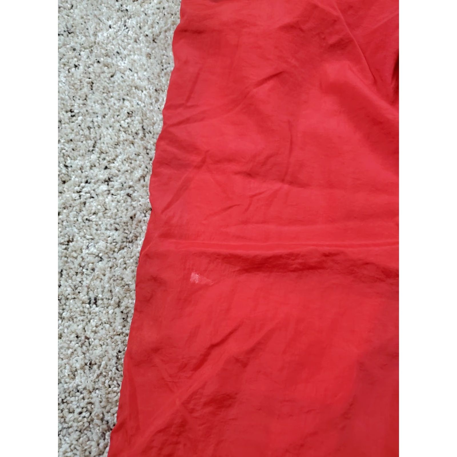 Reebok VINTAGE Reebok Track Pants Mens M Red Nylon Lined Pockets Tapered Leg 90s Size US 31 - 3 Thumbnail