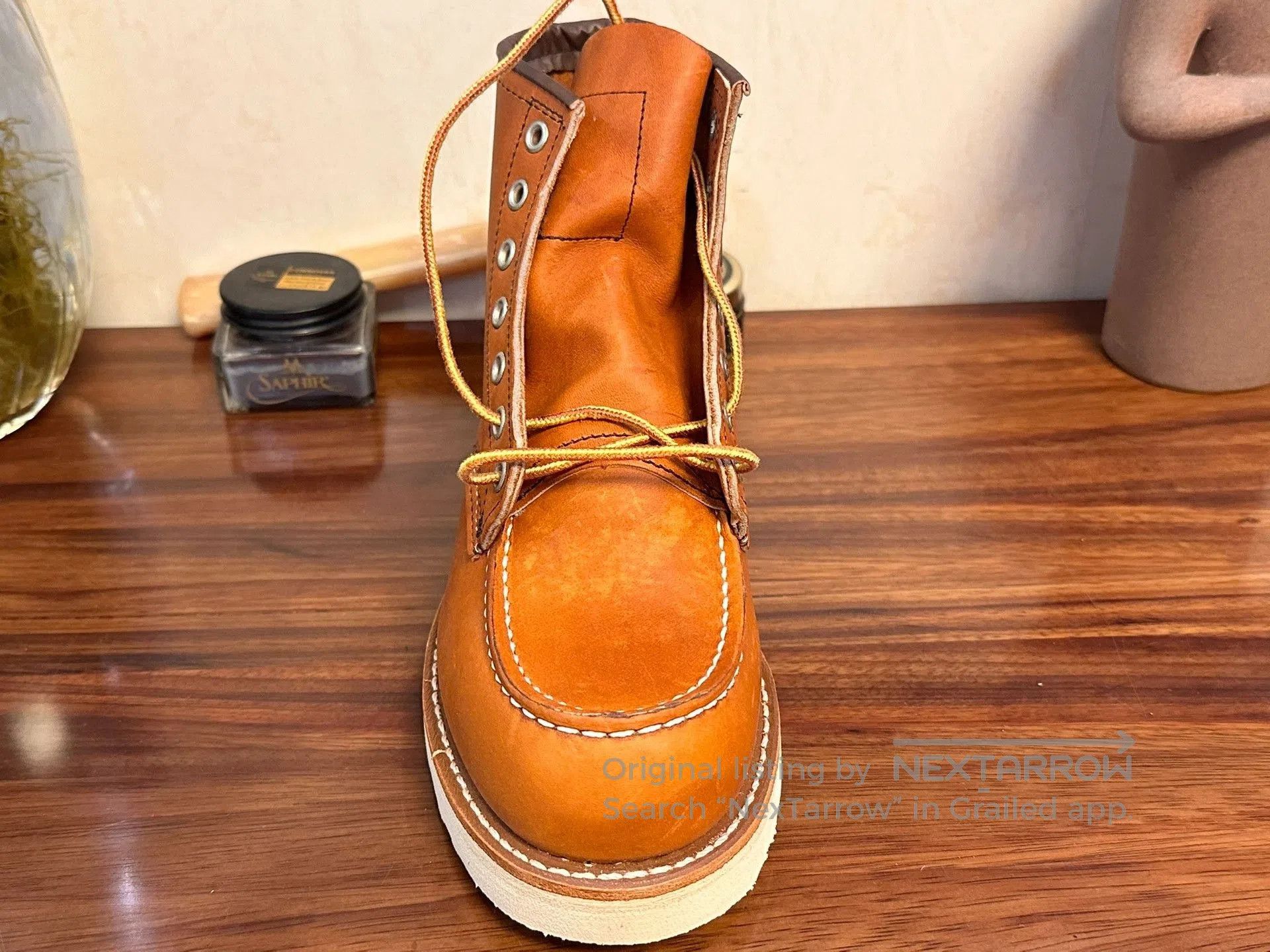 Red Wing Redwing 875 Single Right Boot. Size US 7 / EU 40 - 3 Thumbnail