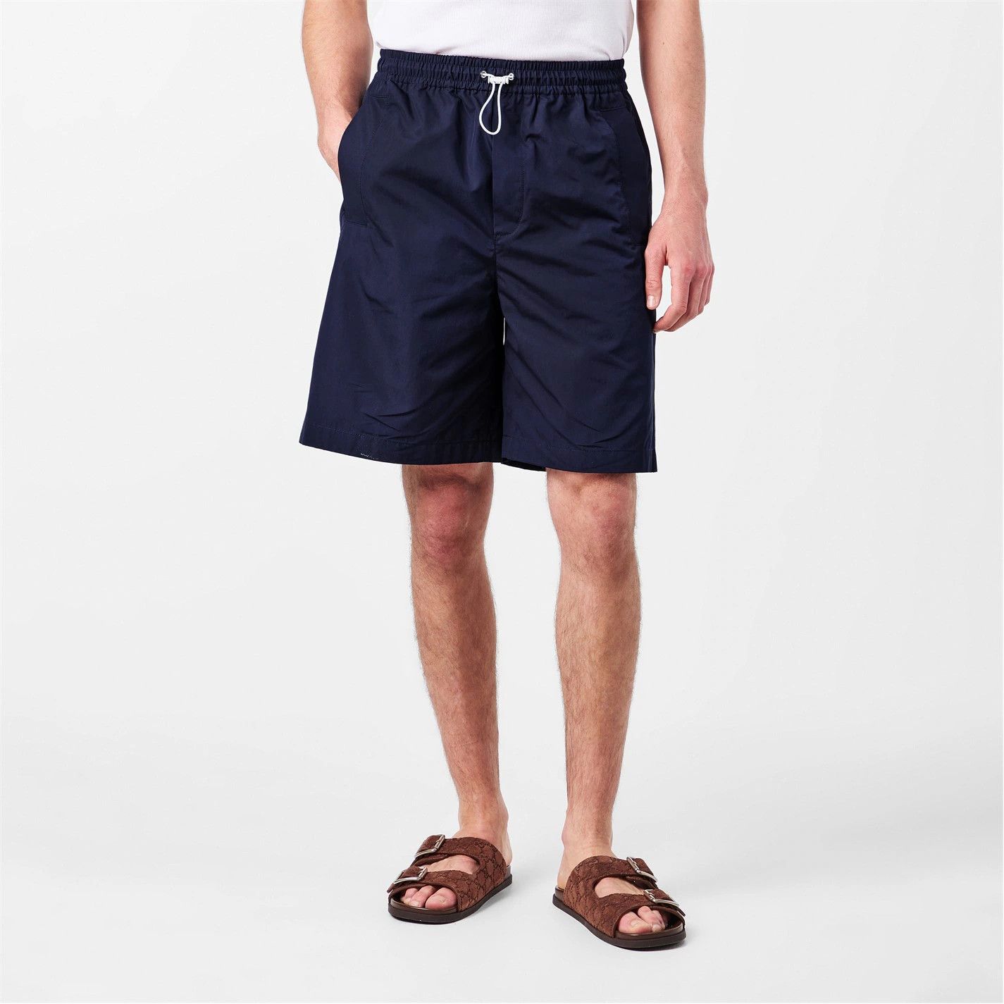 Gucci o1g2r1mq0426 Bermuda Shorts in Blue Size US 36 / EU 52 - 3 Thumbnail