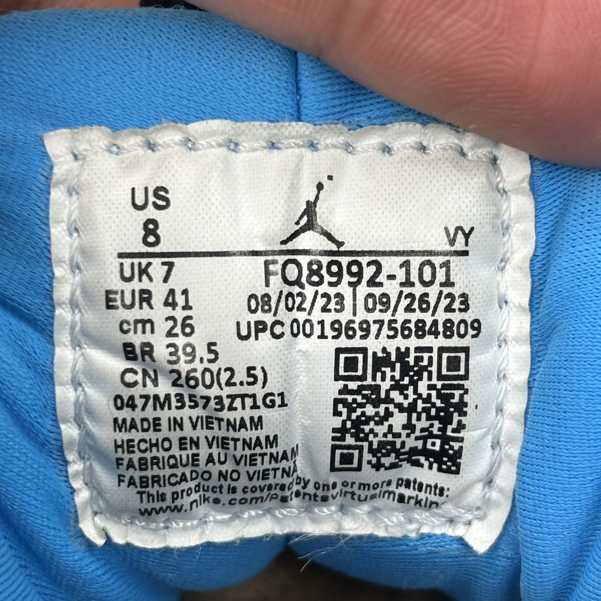 Jordan Brand Size 8 - Jordan 9 Retro 2024 Powder Blue Gently Worn OG All Size US 8 / EU 41 - 8 Thumbnail