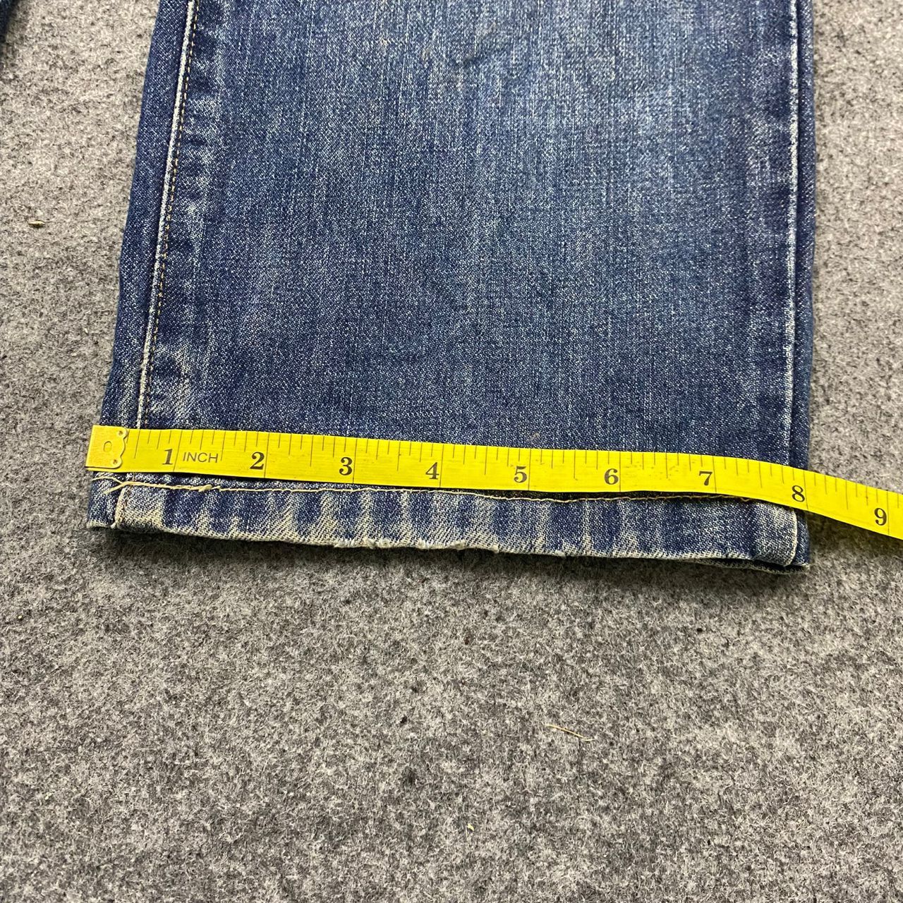 If Six Was Nine 💥Best Offer💥Vintage 90s Edwin Distressed Denim Size US 33 - 8 Thumbnail