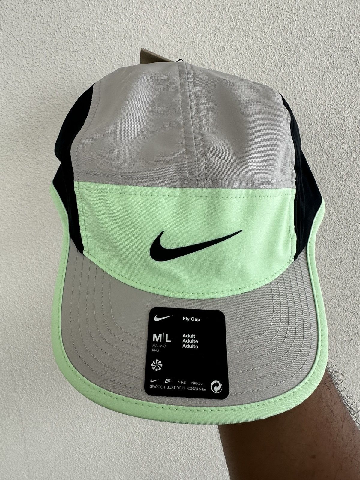 Nike Nike Dri Fit Fly 5 Panel Hat Size ONE SIZE - 3 Thumbnail