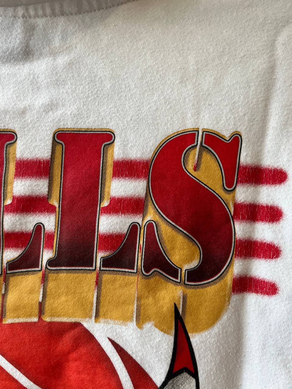NBA CHICAGO BULLS NBA OVERPRINTED RETRO HOODIE SIZE S MENS Size US S / EU 44-46 / 1 - 14 Thumbnail