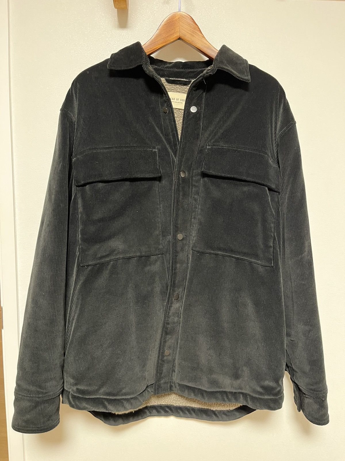 Fear of God Corduroy Sherpa Lined Shirt Jacket Size US M / EU 48-50 / 2 - 1 Thumbnail