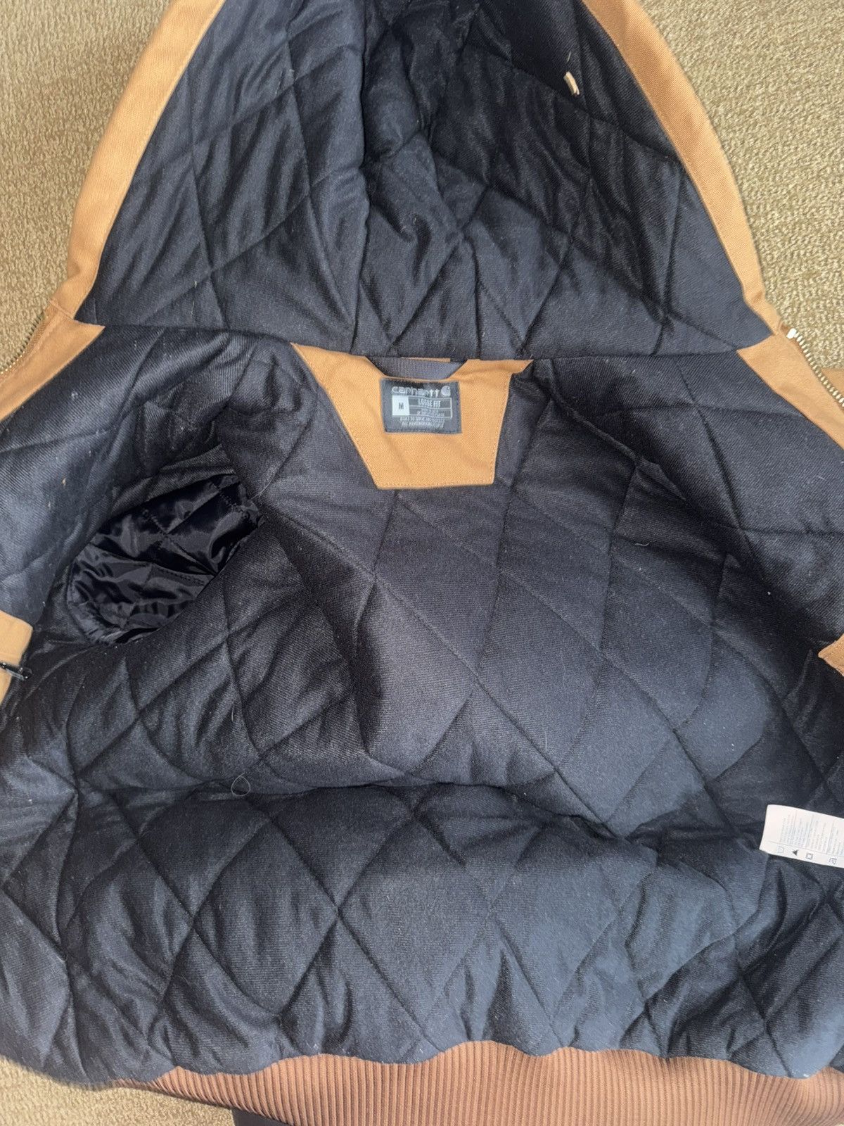 Carhartt Tan carhartt jacket size M Size US M / EU 48-50 / 2 - 4 Thumbnail