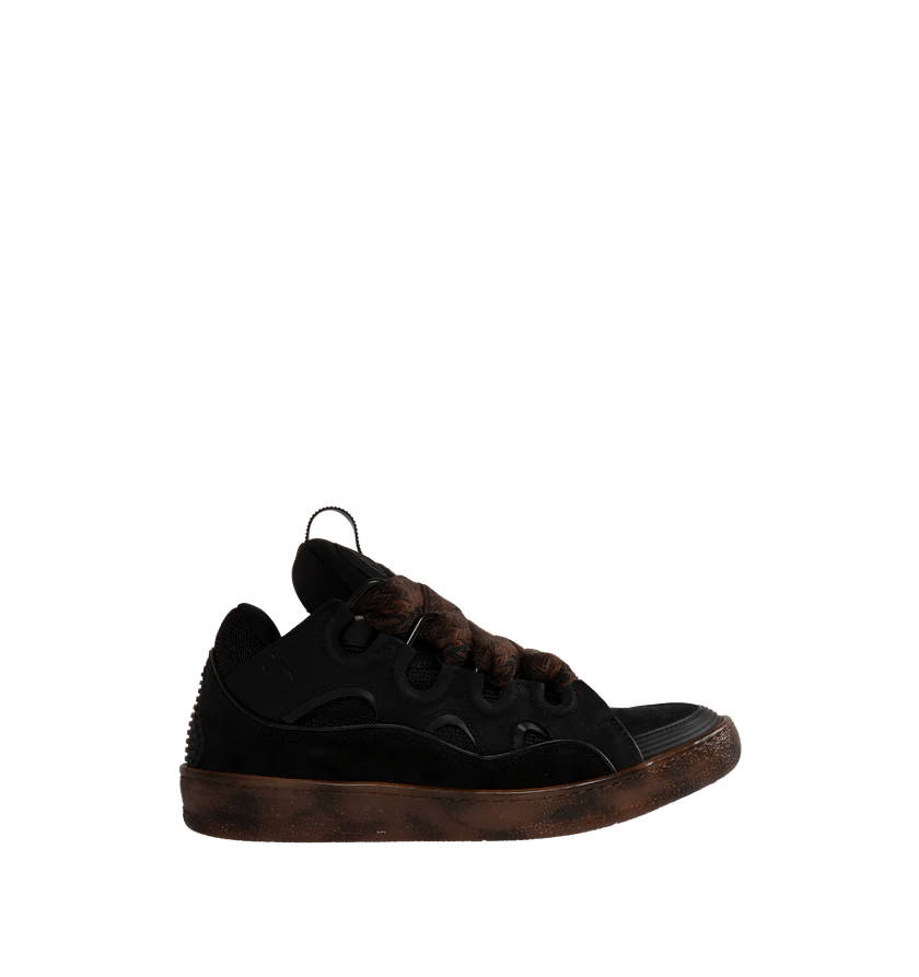Lanvin o1h1sh11224 Curb Sneaker in Dark Brown Size US 11 / EU 44 - 1 Thumbnail