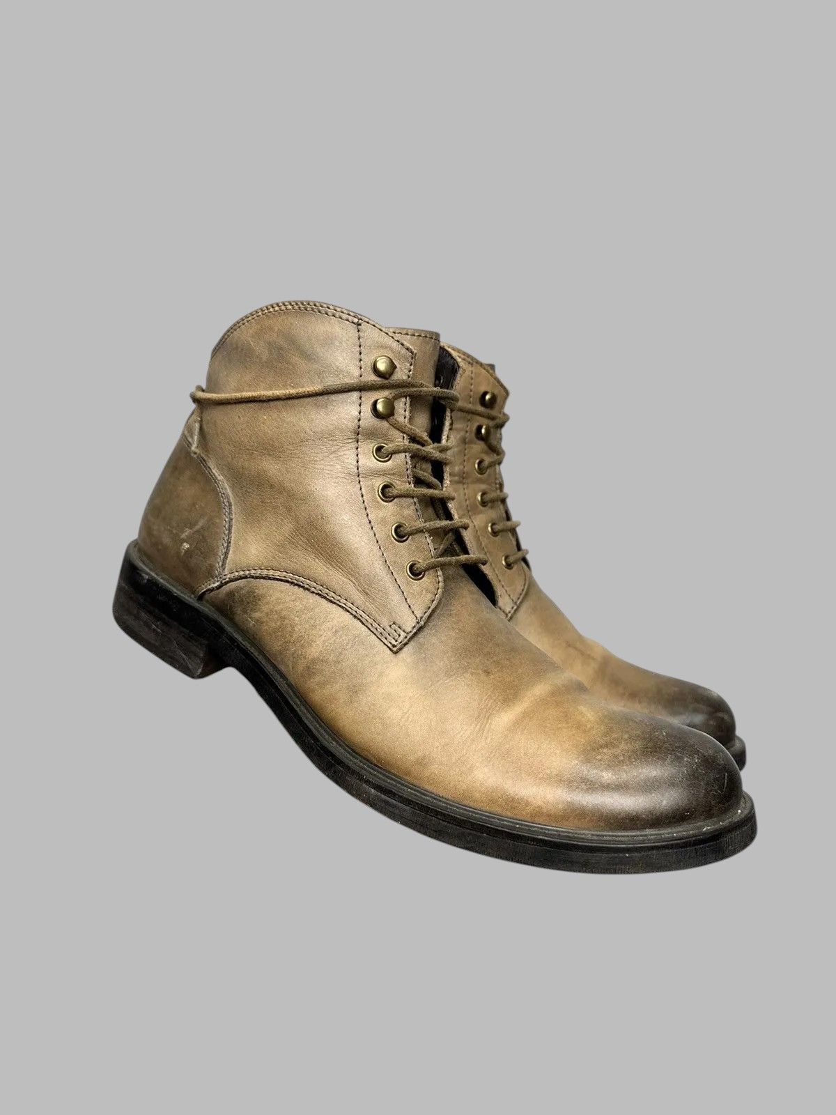If Six Was Nine Rare Handmade AS 98 Guidi Style Italian Leather Boots Size US 9 / EU 42 - 12 Thumbnail