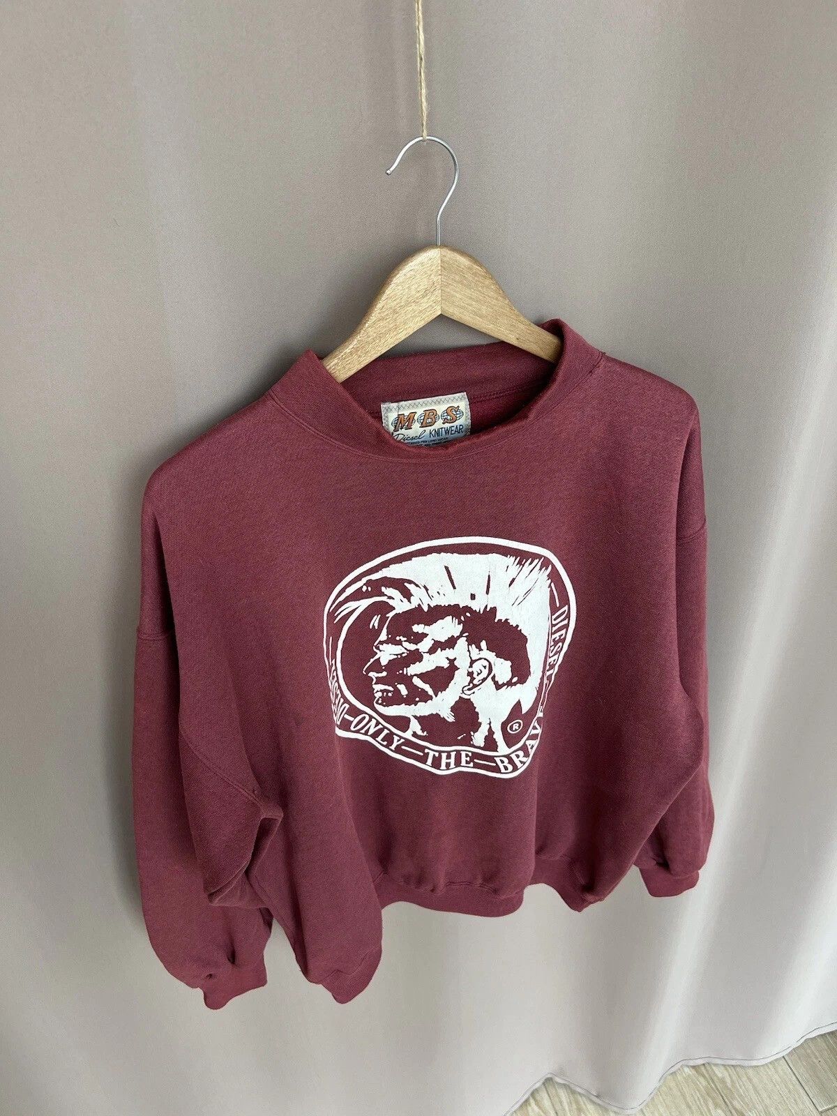 Diesel Diesel Big Logo Sweatshirt Mens Size XL/L Vintage Size US L / EU 52-54 / 3 - 5 Thumbnail