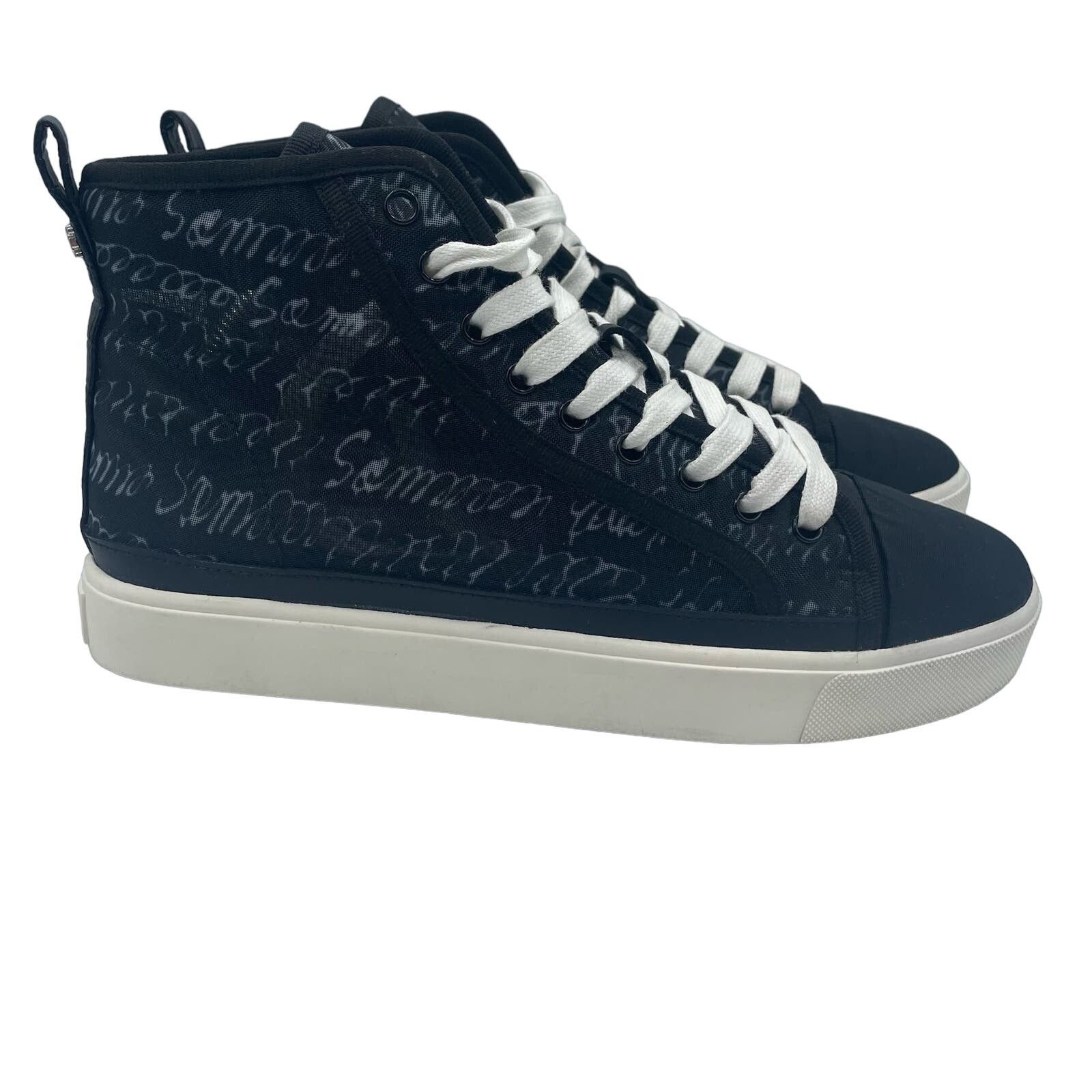 Sam Edelman Sam Edelman Elba Black Swirl White Mesh High Shoes 9.5 Size US 9.5 / IT 39.5 - 1 Thumbnail