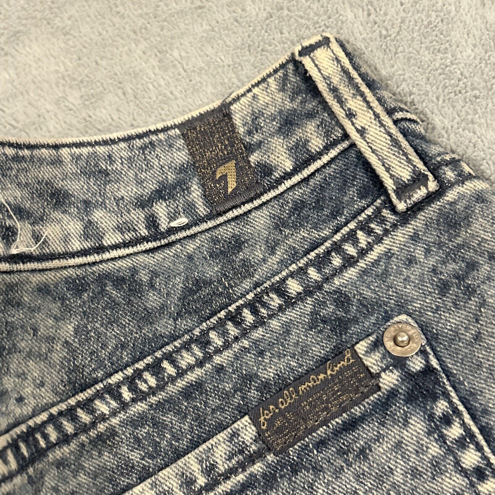 7 For All Mankind 7 For All ManKind Jeans Womens 27x27 Austyn Slim Ankle Snake Size 27" / US 4 / IT 40 - 17 Thumbnail